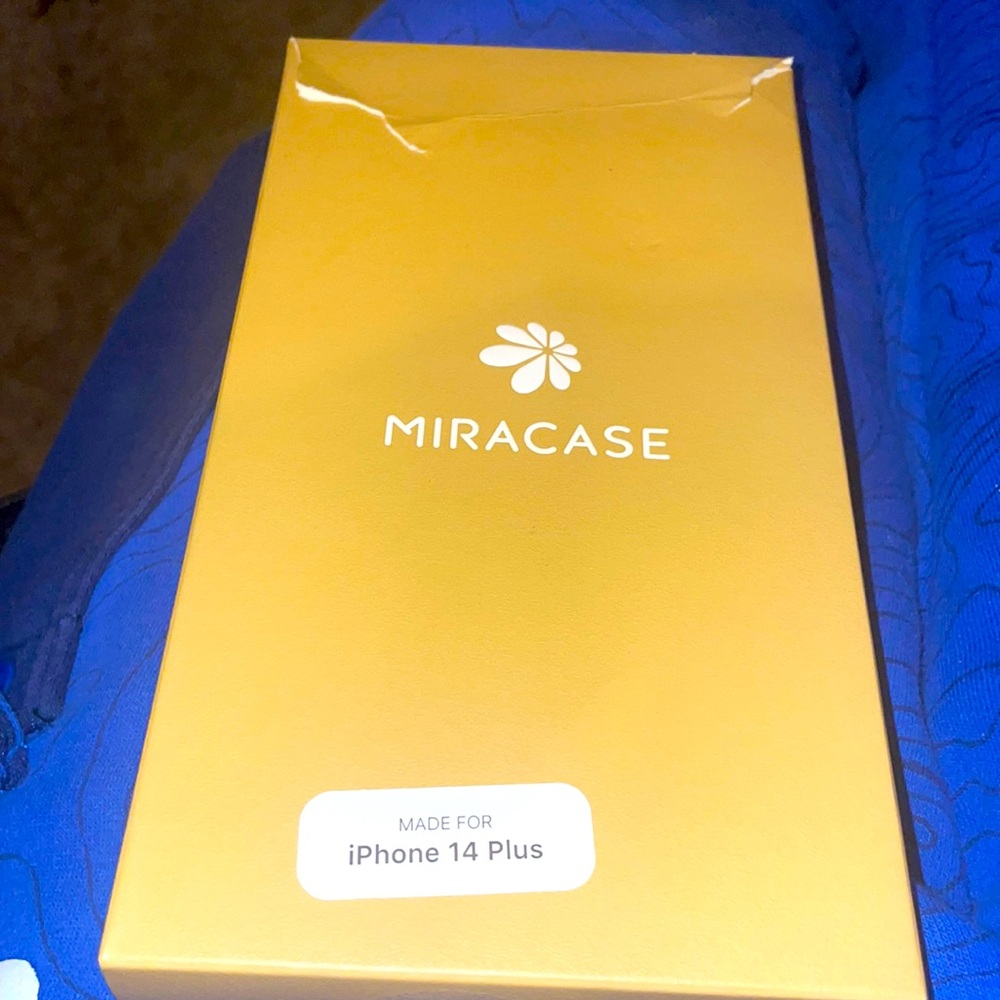 MiraCase I phone 14 plus phone case   Purple NWT